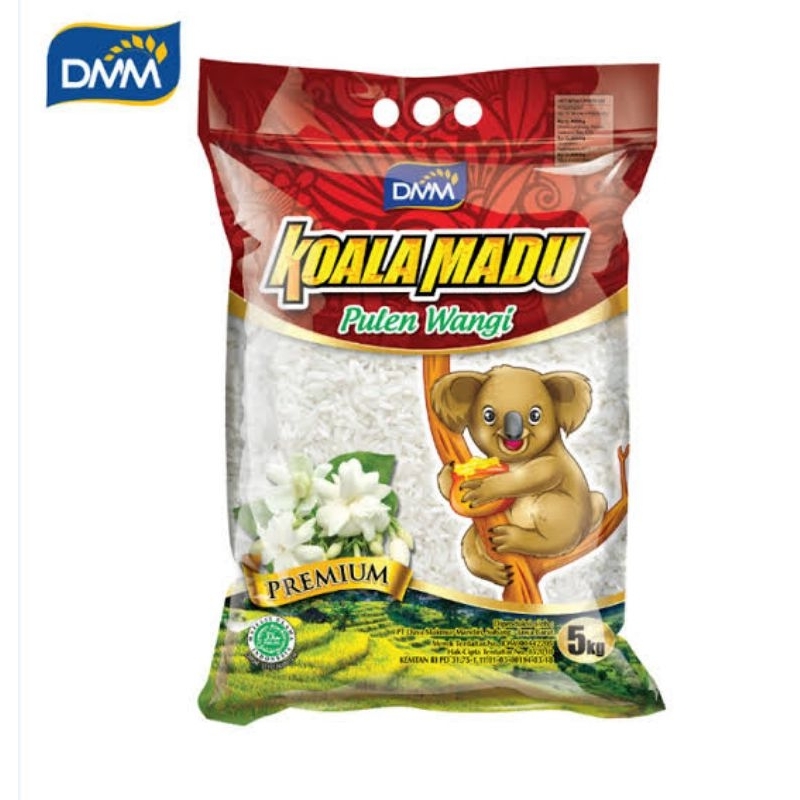 

Beras Pulen Koala Madu 5KG