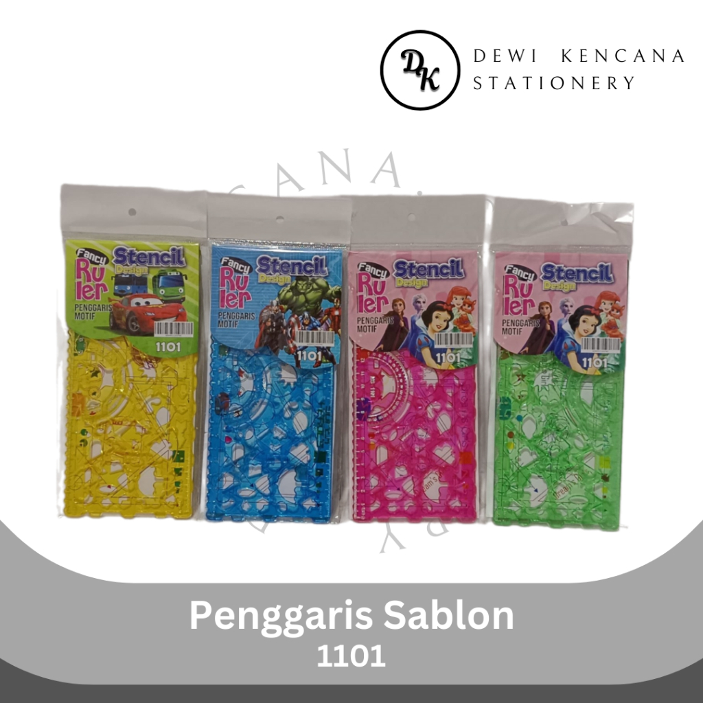 

Penggaris Sablon 1101 / Penggaris Set Pola Dekorasi Batik Sablon