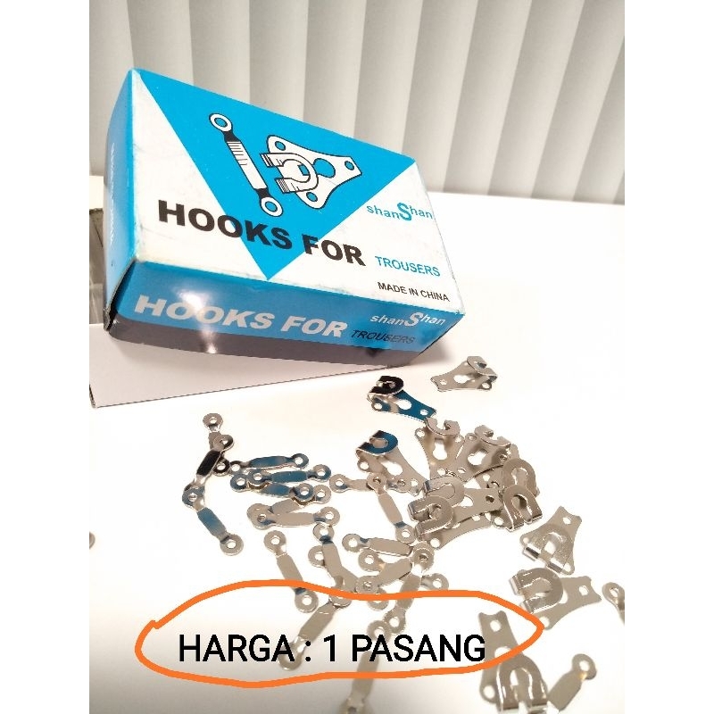 Hak Kait Rok Celana Kancing Pengait Rok Celana