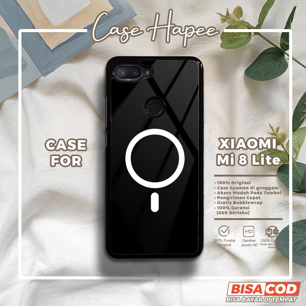 Case Xiaomi Mi 8 Lite Casing Xiaomi Mi 8 Lite [MAGS] Casehapee Case Glossy Case Aesthetic Custom Cas
