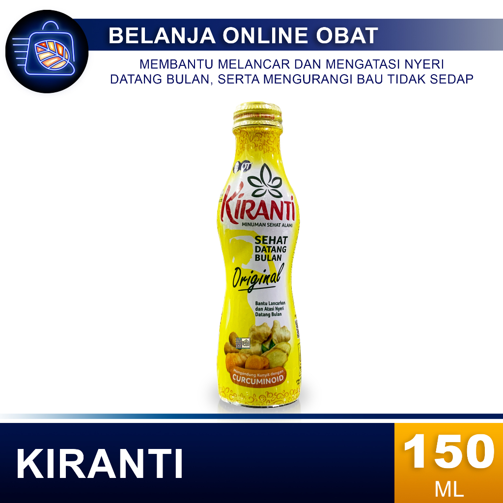 

KIRANTI ORIGINAL 150ml // Mengatasi Nyeri Haid