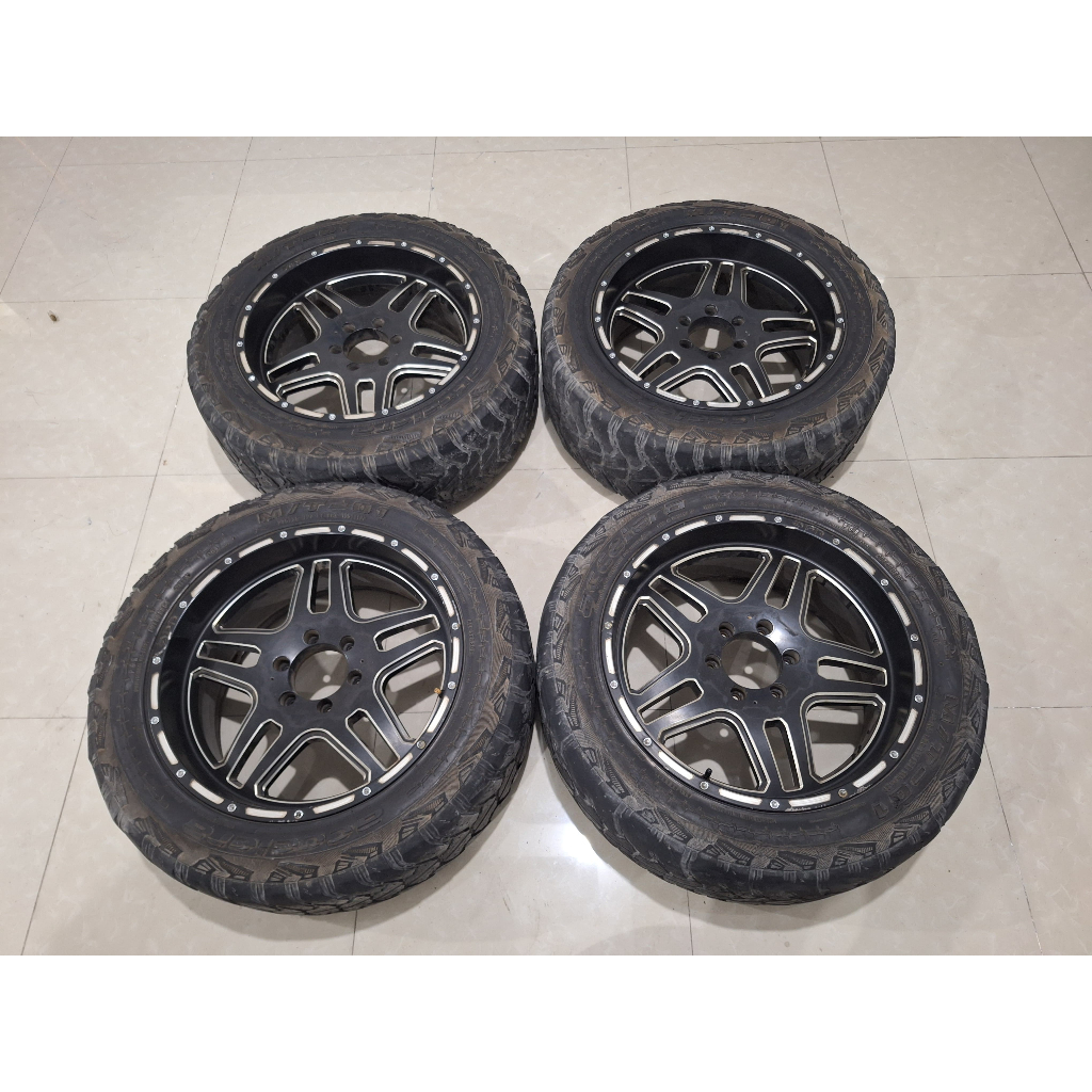 Velg Mobil Bekas Ring 20 Lubang 6 DPR R20X9 Hole Baut 6X139,7 ET20