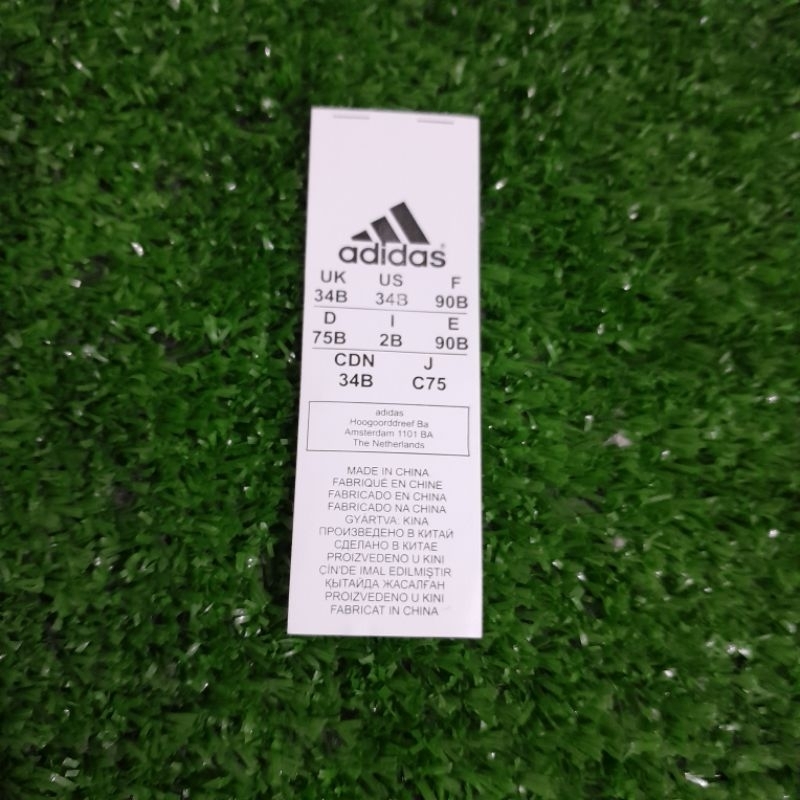 

Label wasing tag bawah adidas balok