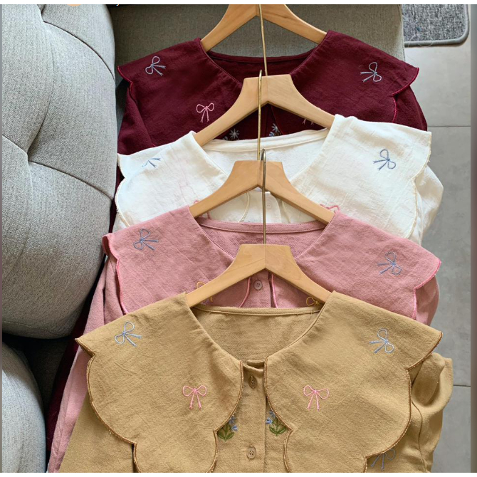 Atala Series/Kemeja/Blouse/Blouse Linen/Kemeja Wanita/Blouse Wanita/Atasan Wanita/Baju Wanita/Atasan