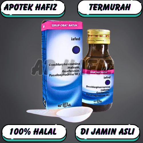 ERELA IAFED SYRUP - 60 ml  *