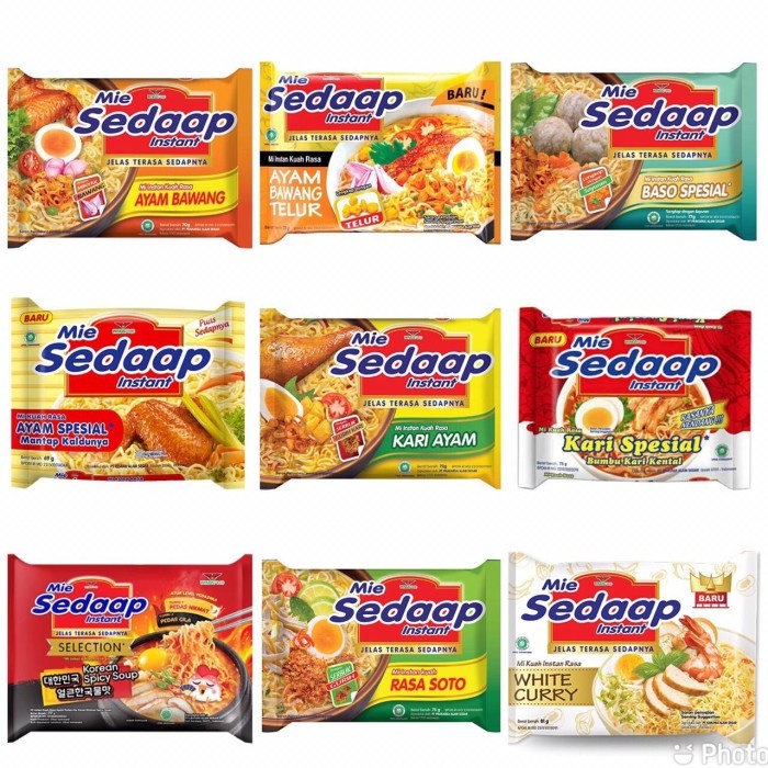 

MIE SEDAAP / mie sedap GORENG SOTO KOREAN SPICY CHICKEN