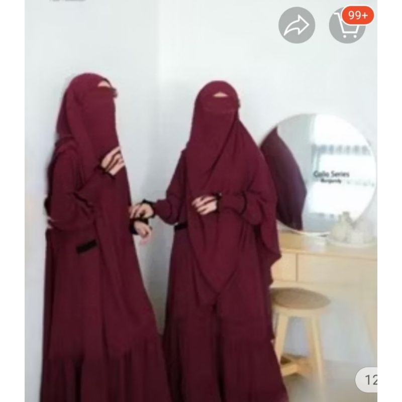 Preloved Khimar Alfi Huraiyah