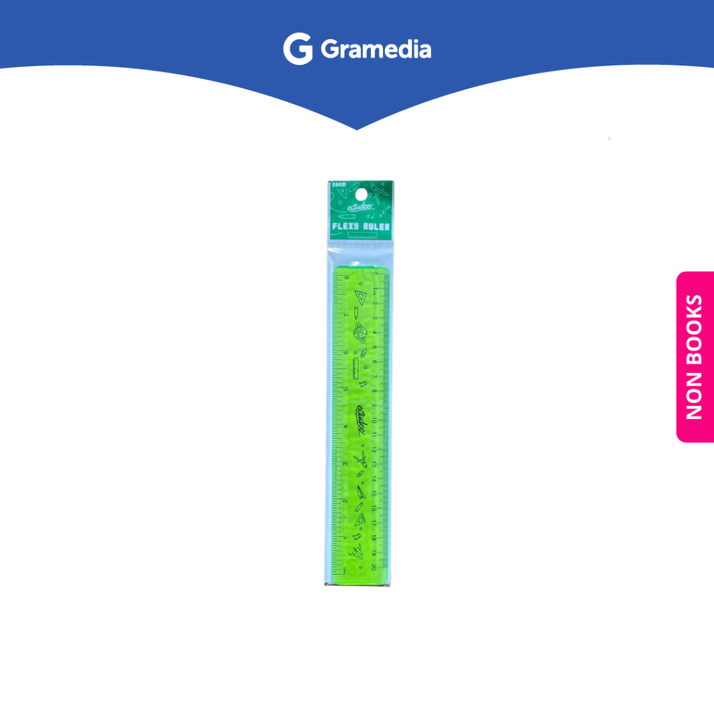 

Gramedia Depok - ESTUDEE FLEXY RULER 20 CM Penggaris