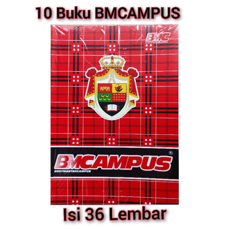 

KODE JAMBR Buku Tulis BMCampus Isi 36 Lembar 1 buku Panjang Besar