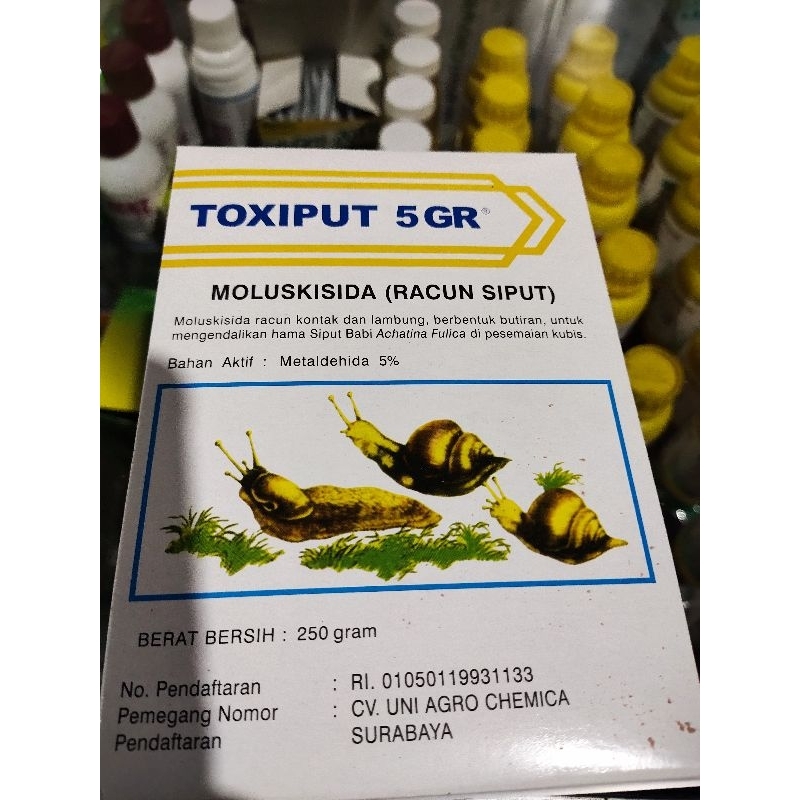 Toxiput 5 GR 250gram