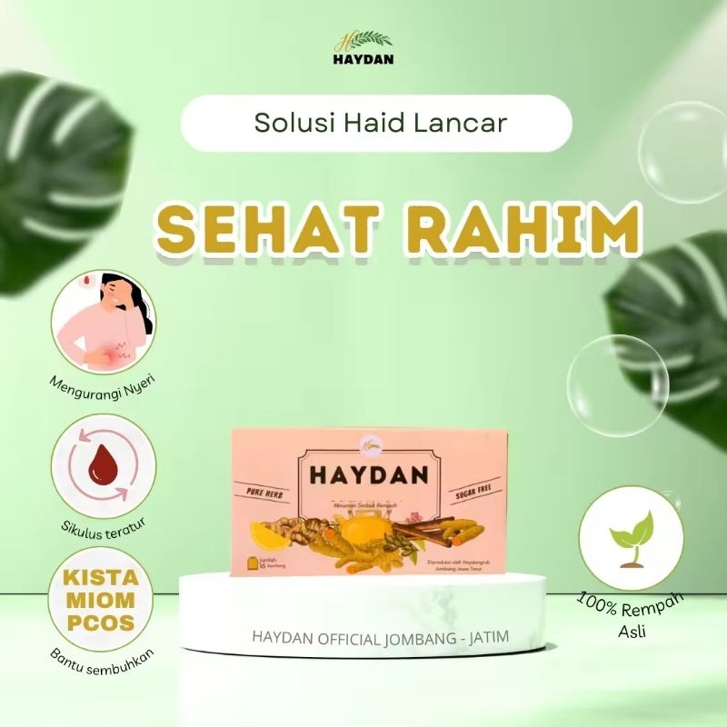 

MINUMAN SR HAYDAN - Sehat Rahim isi 16 Kantong
