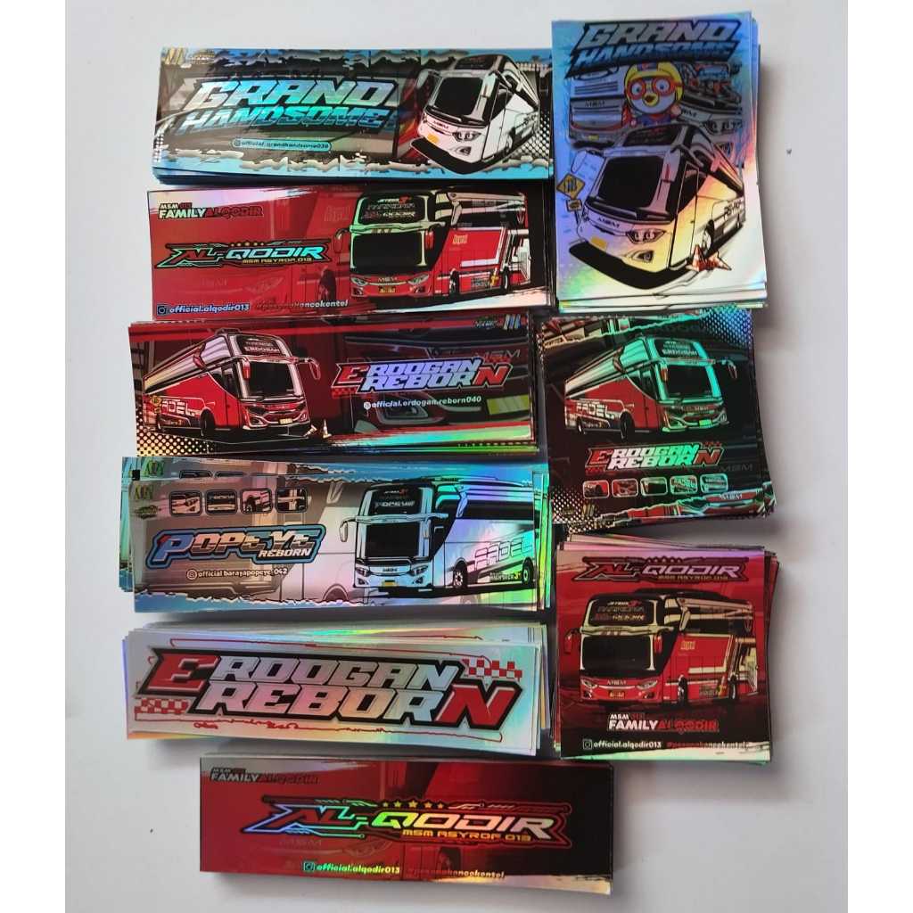 PAKET STIKER BIS ASYROF ASLI