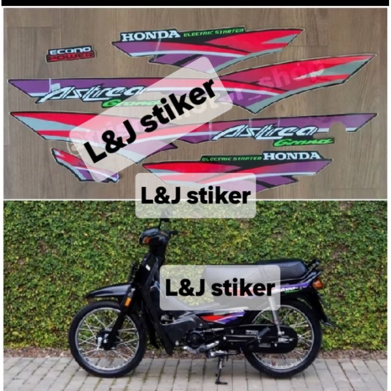 stiker honda grand