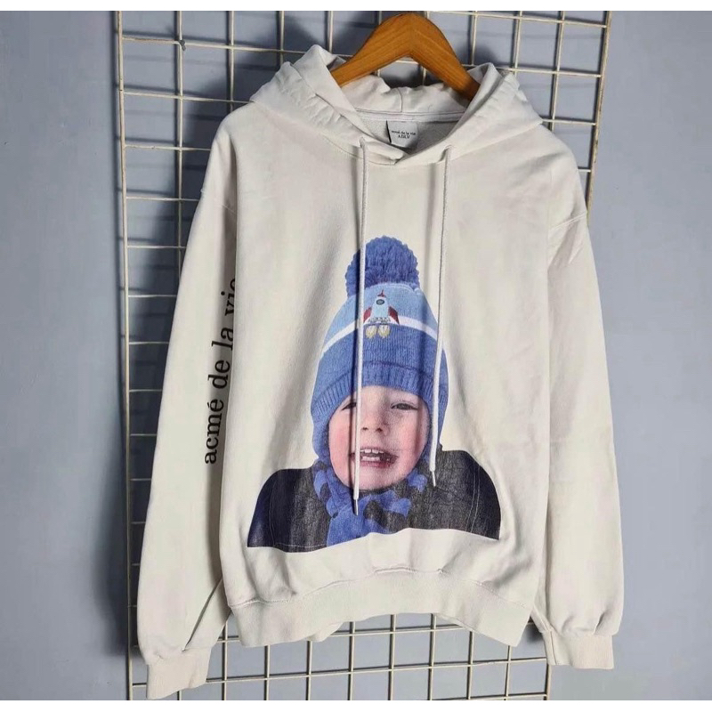 adlv baby face hoodie