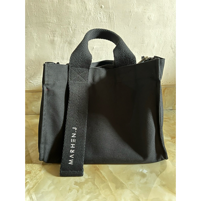 Marhen J Original / tas marhen ori / tas kerja / tas hitam / mtas preloved / marhen j preloved / sec