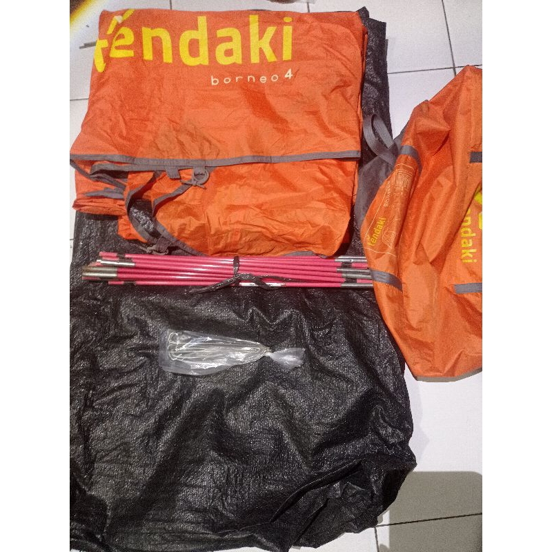 Tenda Gunung Tendaki Borneo 4P Second