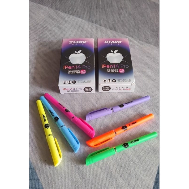 

PULPEN /PEN IPEN 14 PRO STARK / 12 PCS PEN ST--8003 / IPEN 14 S ST--9009. TINTA HITAM.