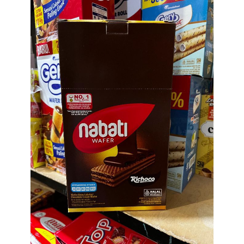 

Nabati wafer 500 isi 20 pcs (harga grosir)