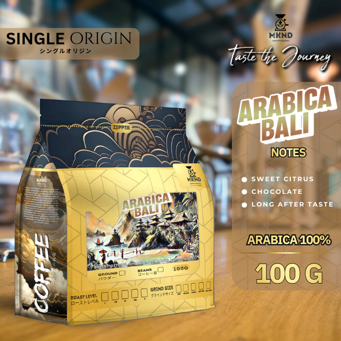 

KOPI ARABIKA BALI KINTAMANI GRADE 1 SINGLE ORIGIN 100 GRAM | MKND COFFEE ROASTERY