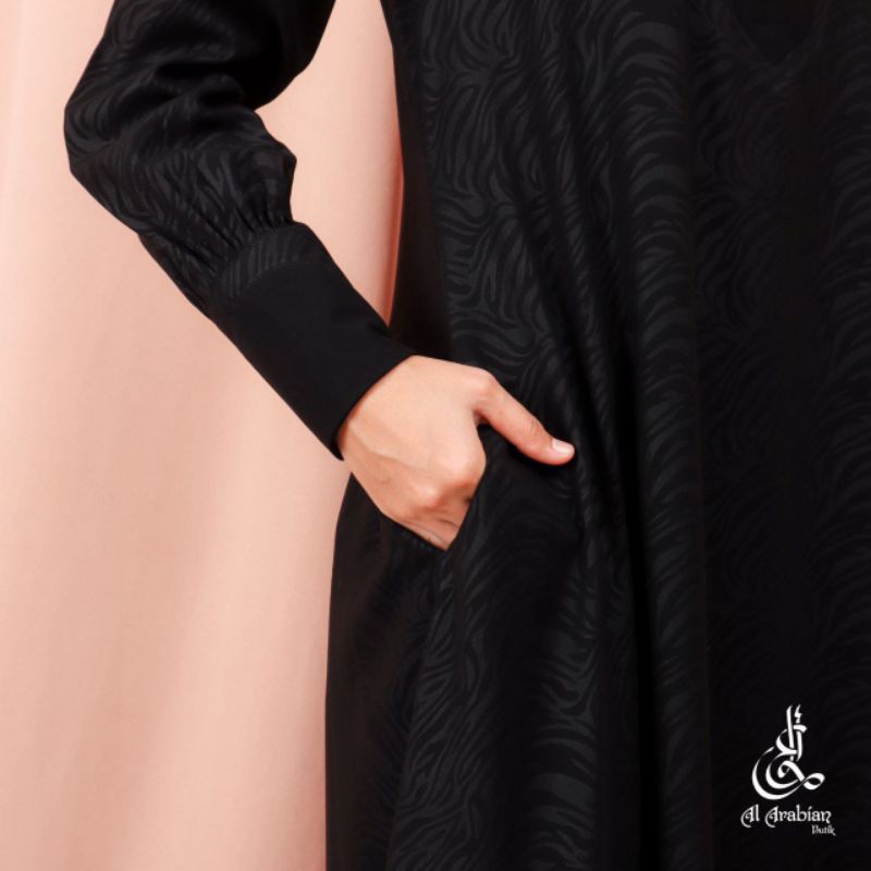 Abaya Rashiqa Embos by Al Arabian Butik