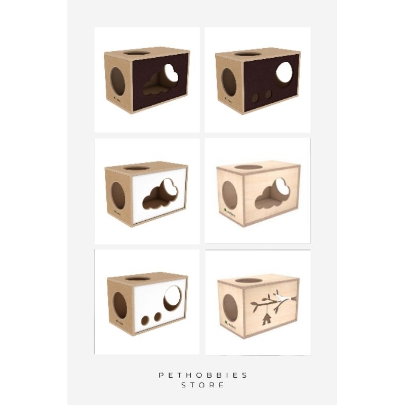 Tempat tidur kucing / mainan kucing / Kotak kucing / Garukan kucing / Box kucing