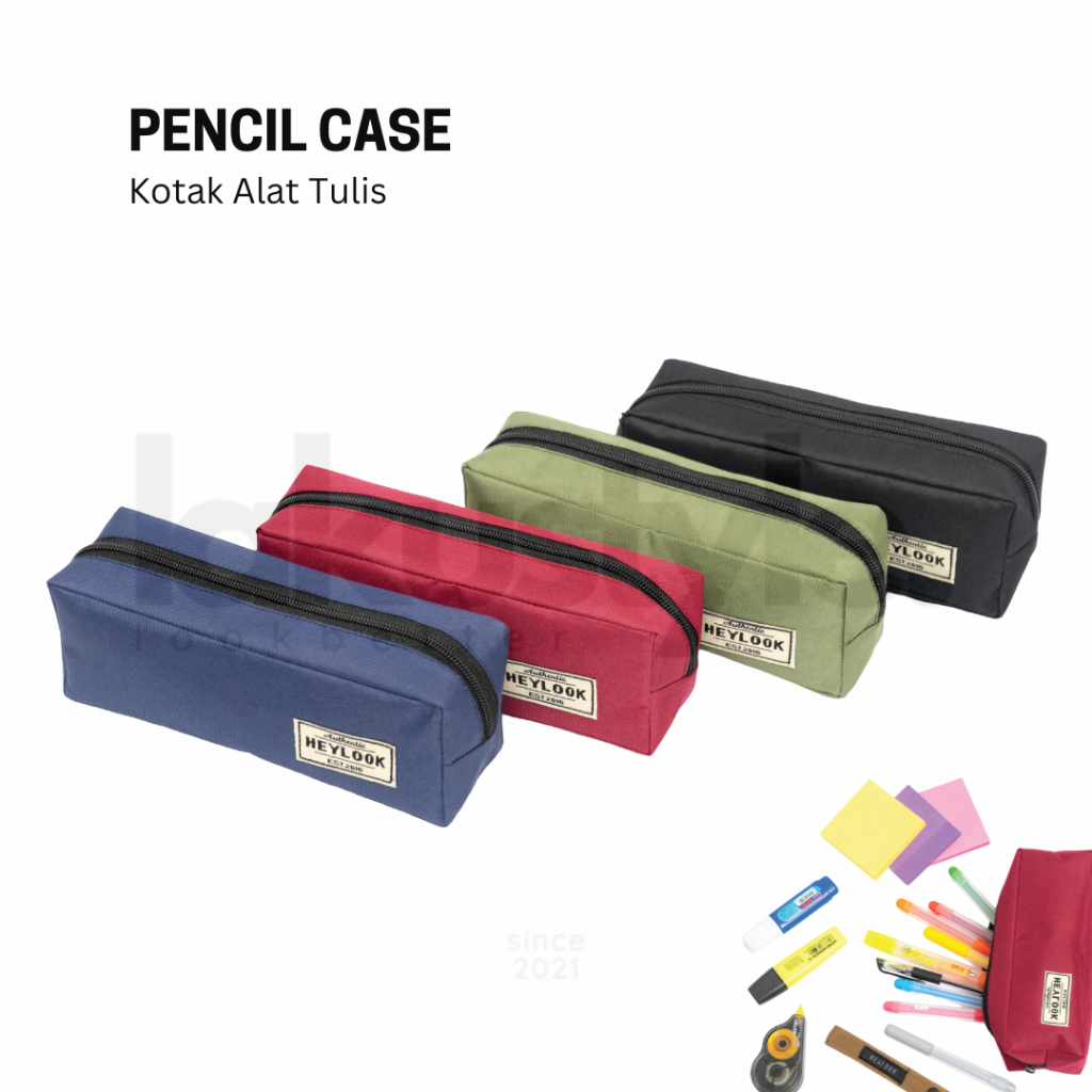 

Tempat Pensil Pencil Case Kostak Kotak Alat Tulis Atk Sekolah Kuliah Kerja