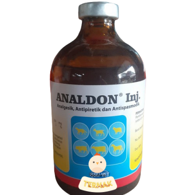 Analdon Inj 100 ml Obat Penurun Panas Hewan Sapi mirip Sulpidon