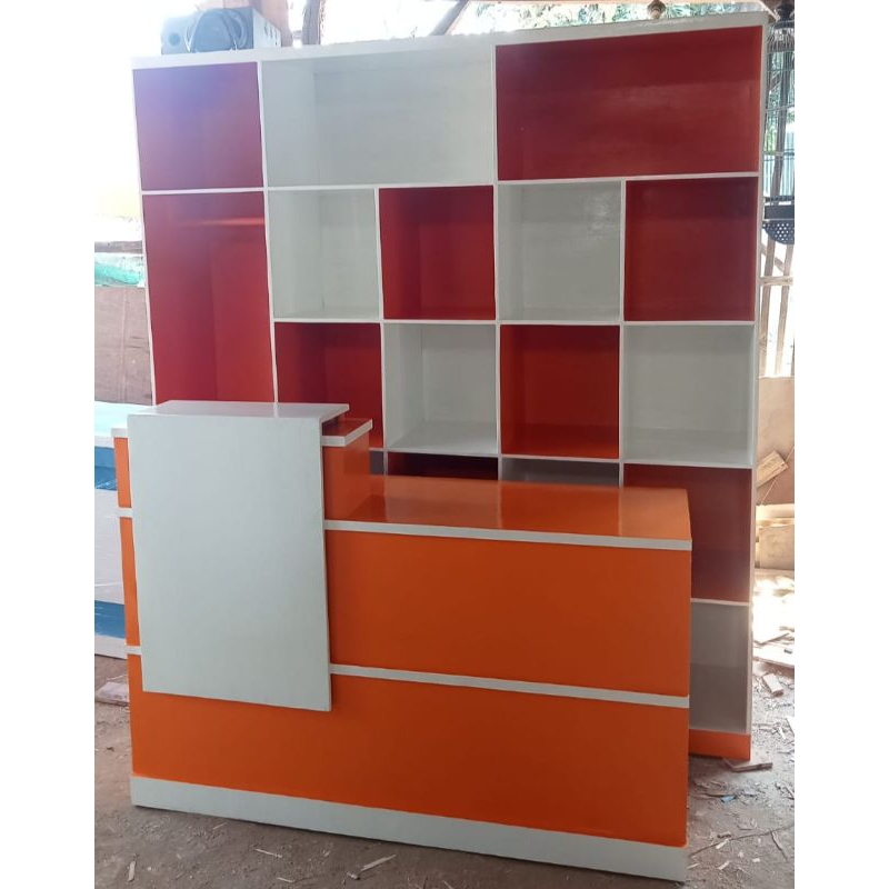 RAK LAUNDRY DAN MEJA KASIR