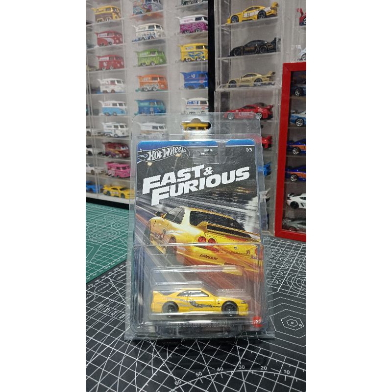 Hotwheels Nissan skyline gt-r [BCNR33] fast and forious