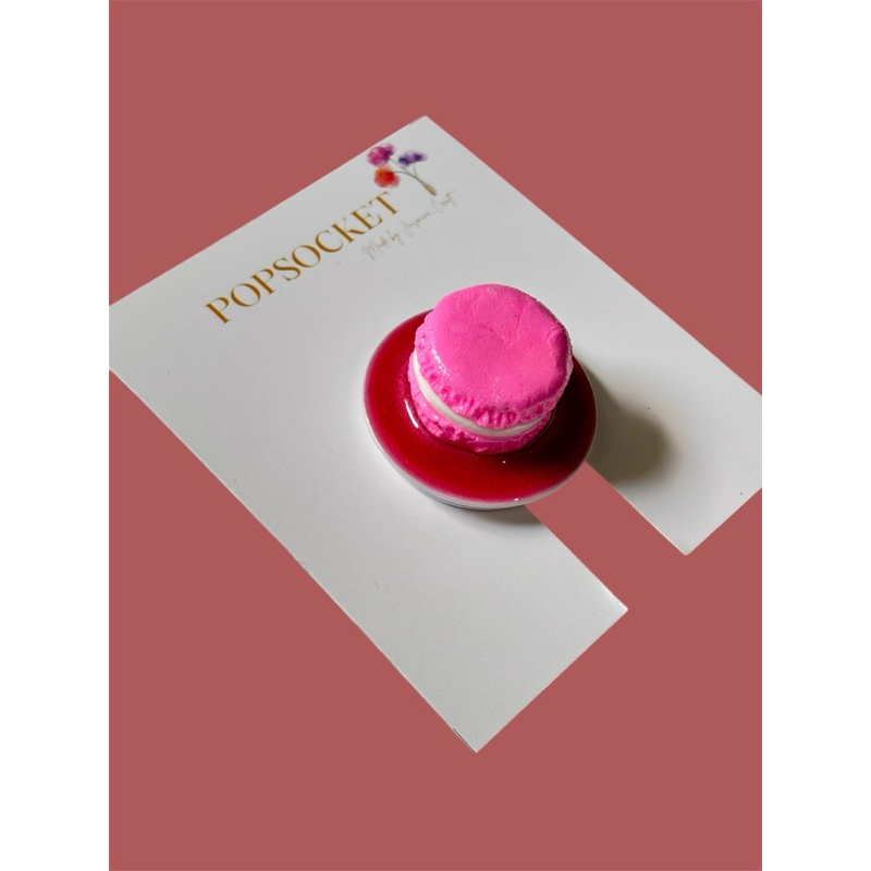 Popsocket Macaron Clay | Popsocket Lucu | Popsocket aestetik | Popsocket Resin transparan