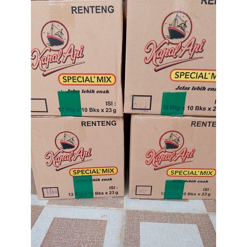 

kopi kapal api spesial mix 1 dus isi 12 renceng