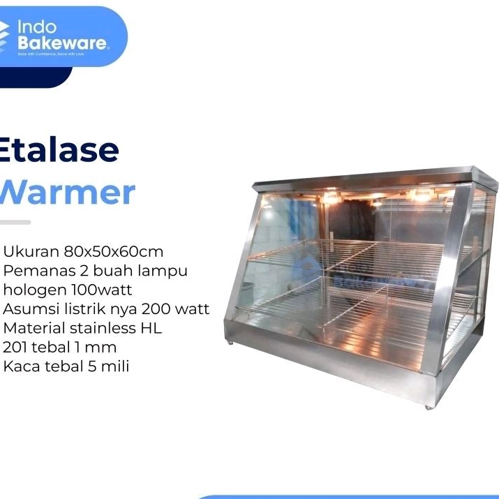 etalase warmer fried chicken