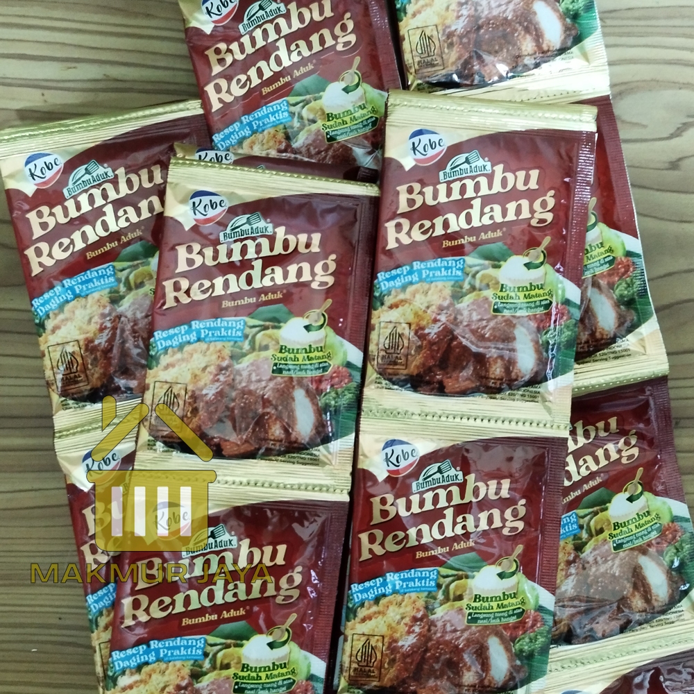 

Maknyuss1 Kobe Bumbu Aduk 1 Renceng 10 Sachet - Nasi Kuning Nasi Uduk Nasi Bebek Rendang