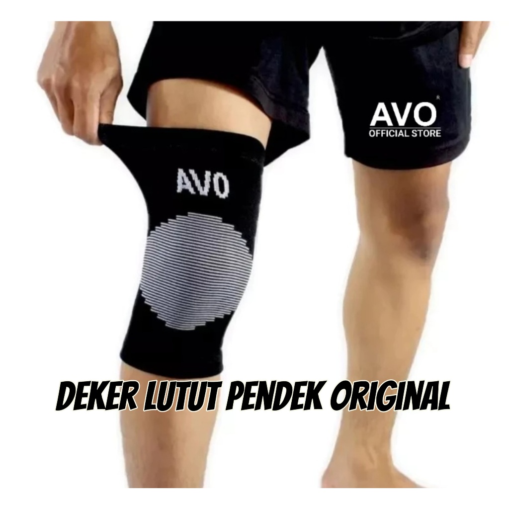 knee support avo deker lutut pendek original