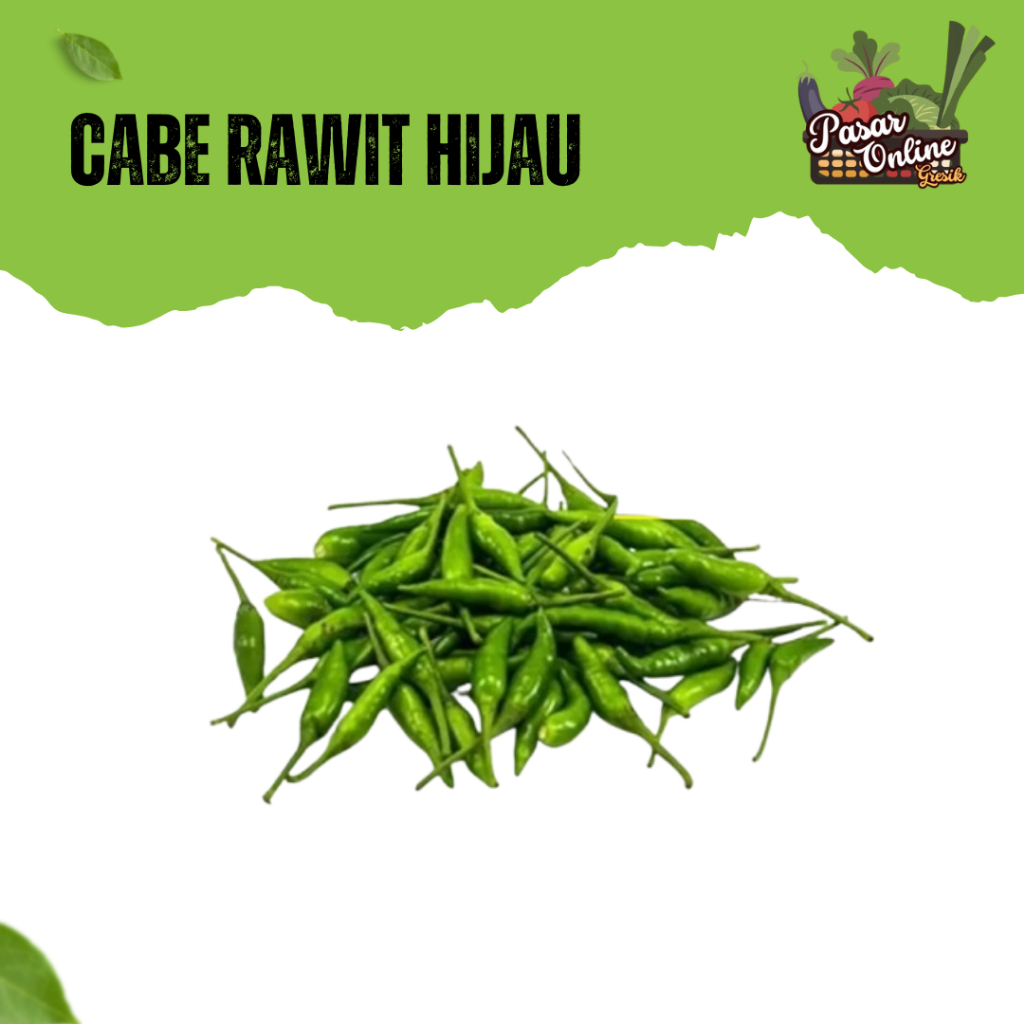 

CABE RAWIT HIJAU / LOMBOK IJO - 100GR