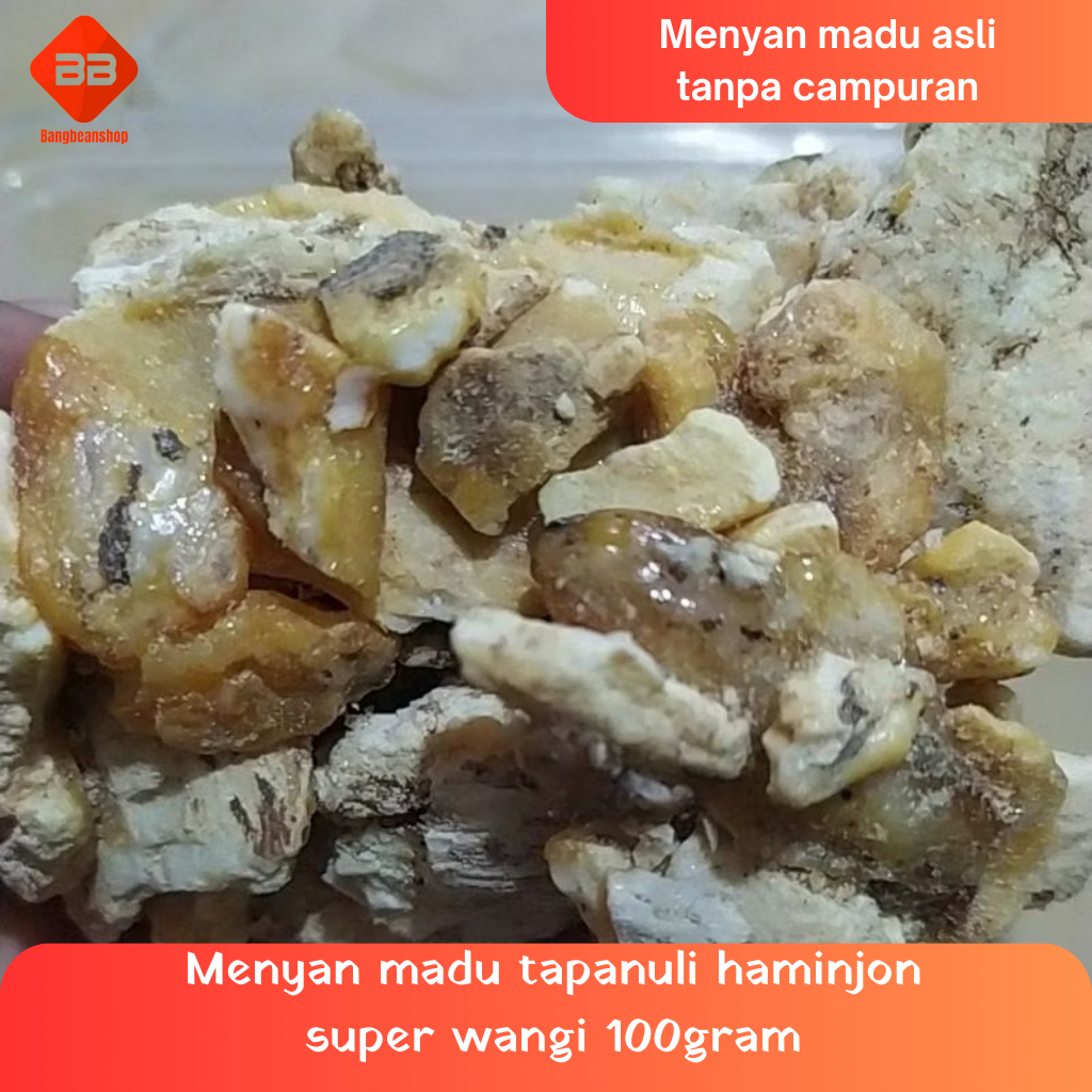 Menyan Madu Tapanuli Haminjon 100gram Menyan Udut Super Wangi Pengharum Dupa