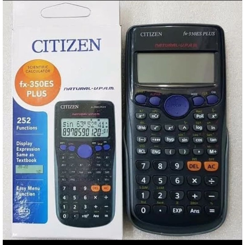 

Kalkulator Citizen CT FX 350ES Plus
