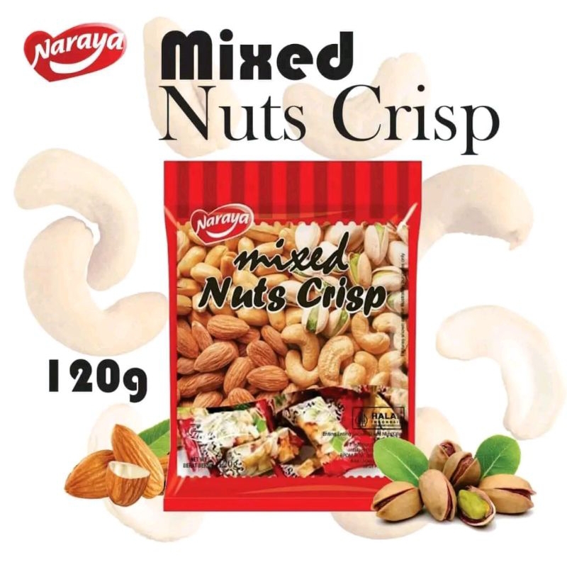 

Naraya Mixed Nuts Crisp 120g