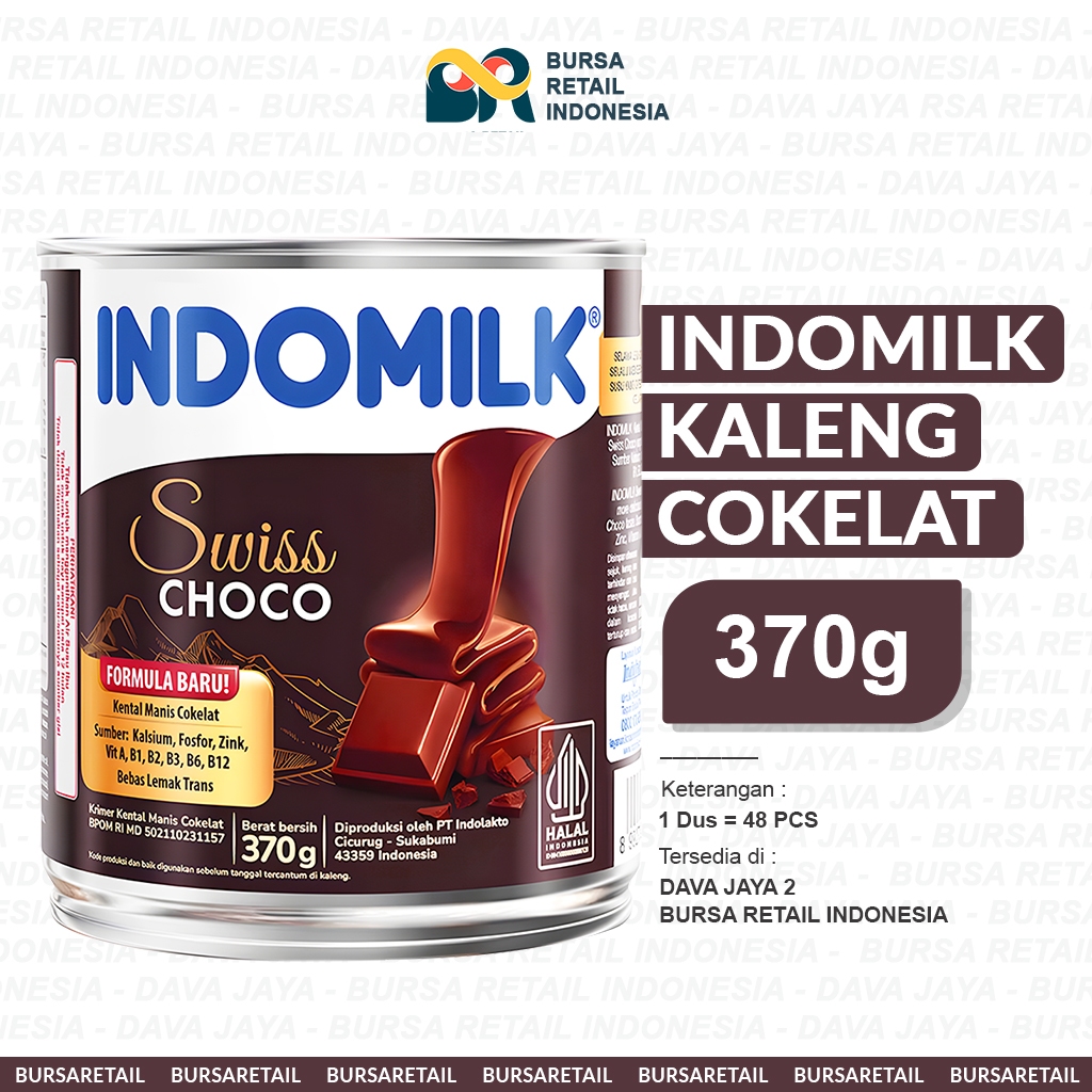 

Indomilk Swiss Choco Kaleng Cokelat 370g