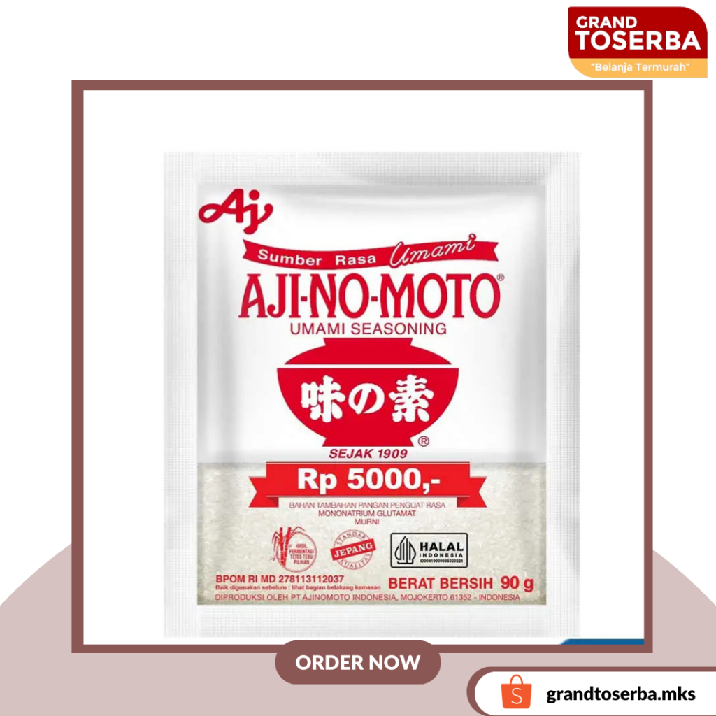 

Ajinomoto Bumbu Masak 50g, 90G, 250g, 500g