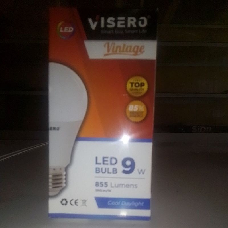 lampu LED visero vintage 9watt