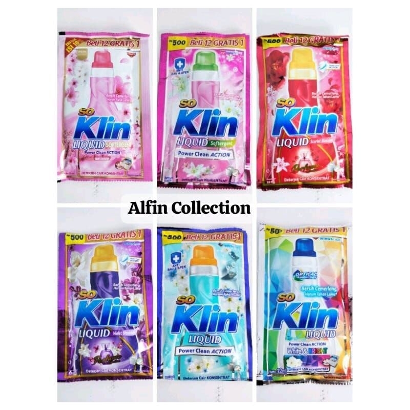 SOKLIN LIQUID RENCENG 500 | LIQUID SOKLIN 20ML