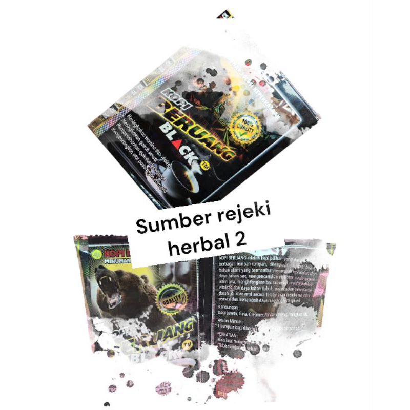 

minuman ice coffee black bear asli/original