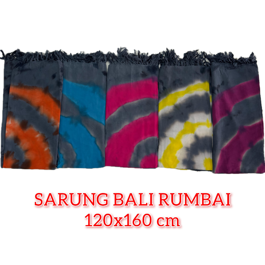 Sarung Bali Rumbai / Sarung Pantai 120x160 cm