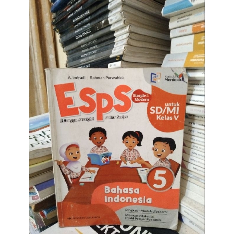 ESPS BAHASA INDONESIA SD KELAS 5 ORI BEKAS