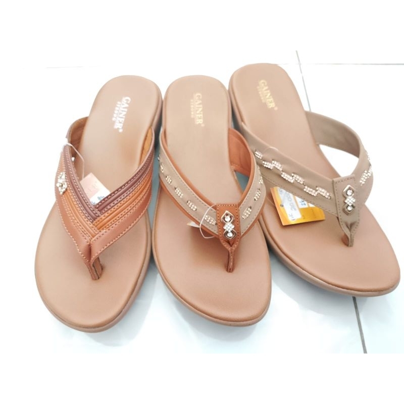 sandal Gainer wedges wanita termurah