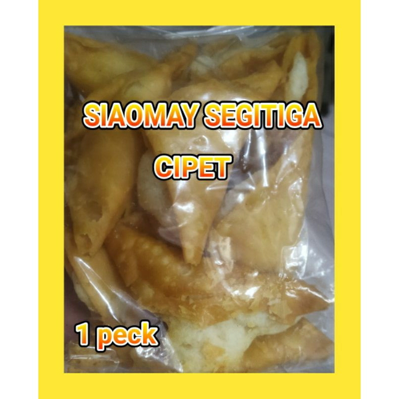 

SIOMAY SEGITIGA/CIPET 1 PECK BAHAN BASO ACI DAN SEBLAK