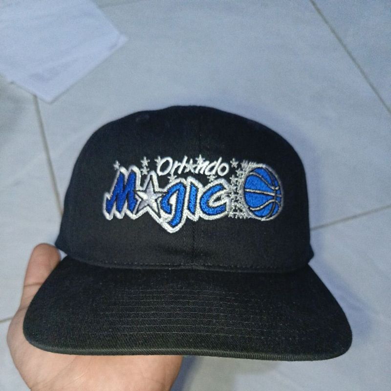 Topi snapback mitchell and ness - magic orlando SOLD