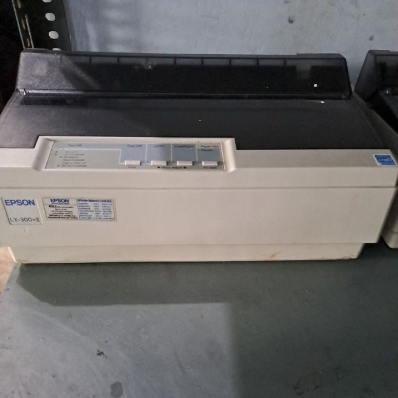 epson  dot matrox lx 300 +II