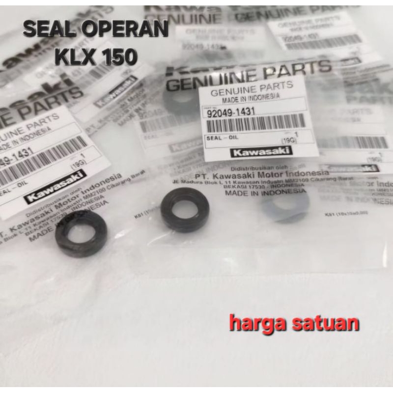 SEAL SIL OPERAN KLX 150 92049-1431 ORIGINAL